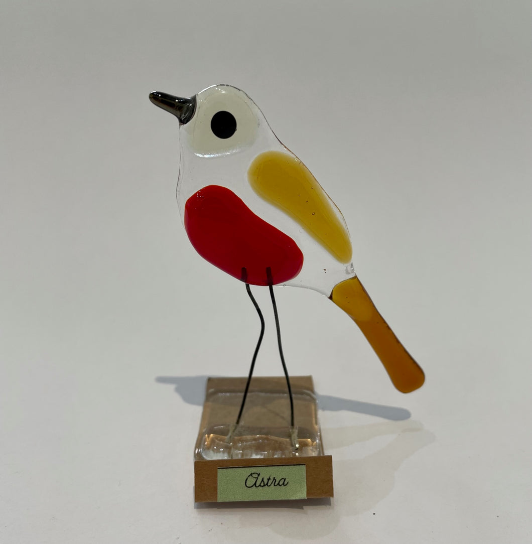 'Astra' Glass Bird