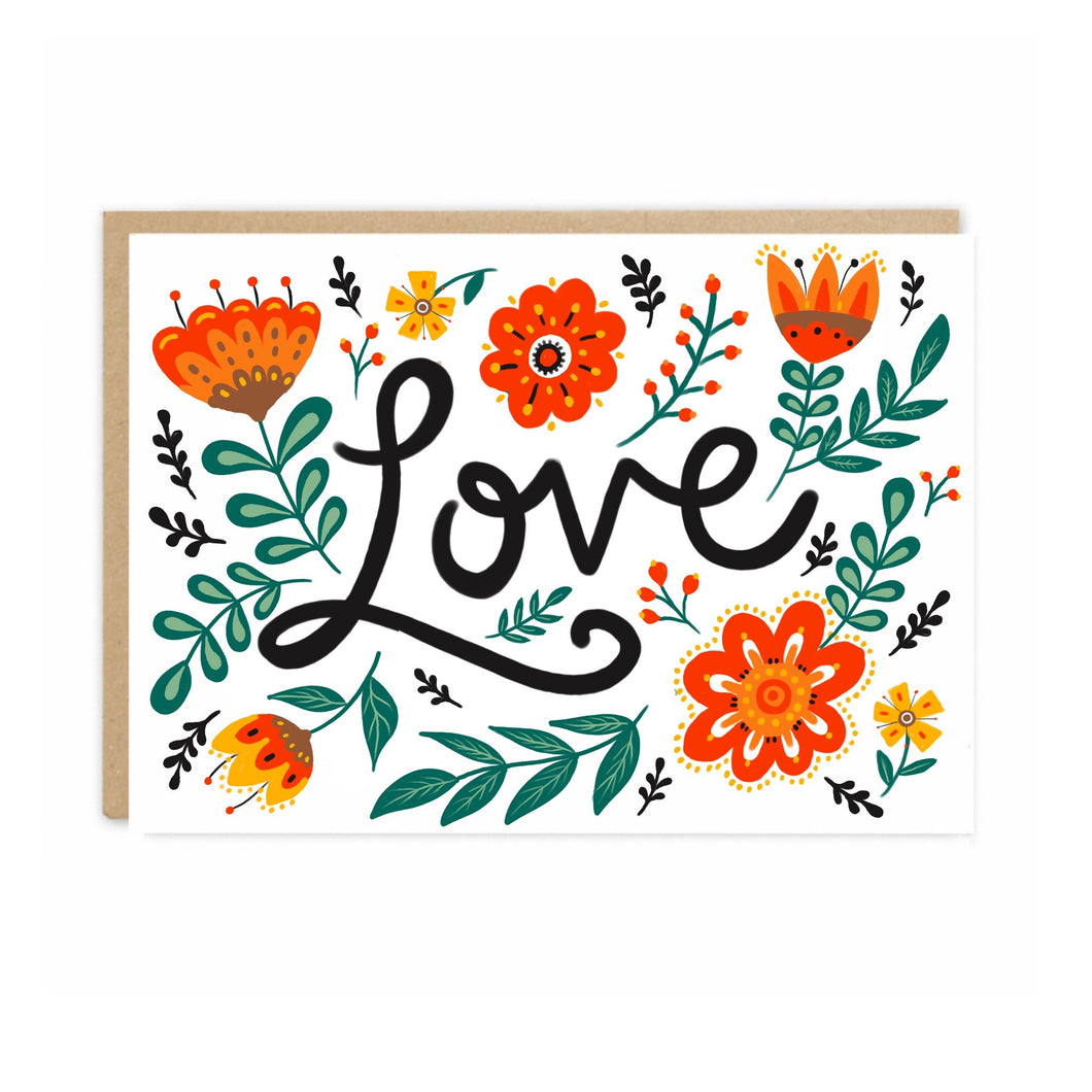 Love Folk - Greeting Card