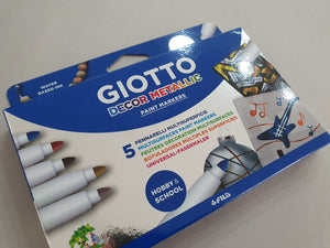 Giotto Decor Metallic Paint Marker Pack