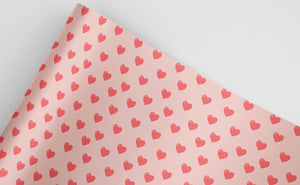 Heart Print Gift Wrap