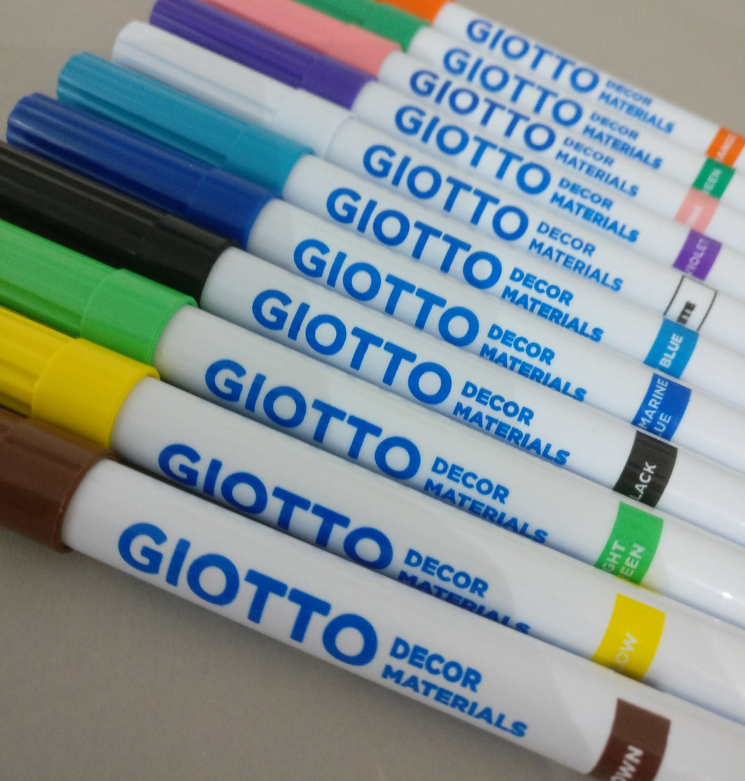 Giotto Decor Materials Paint Markers