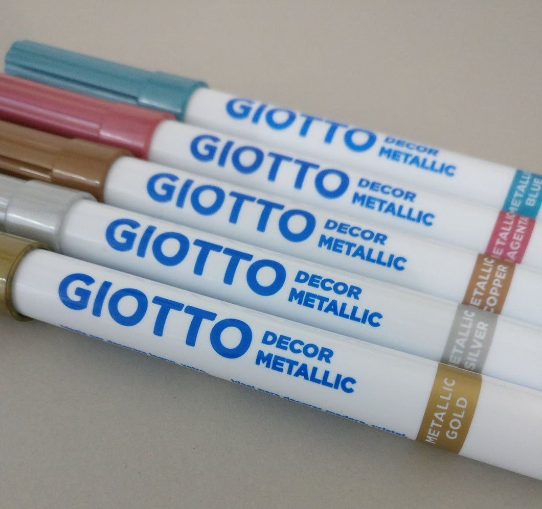 Giotto Decor Metallic Paint Markers