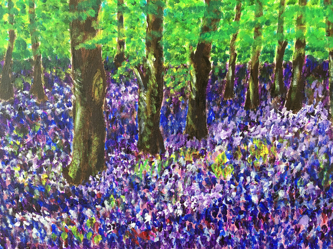 Bluebells - Janis McNaught