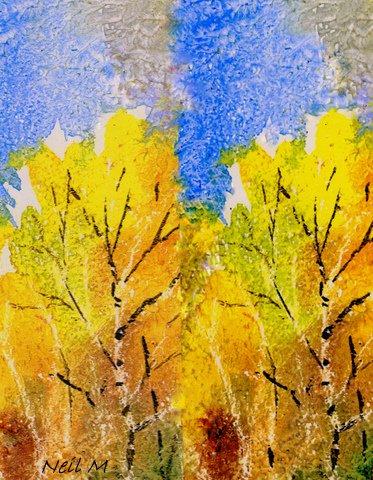 Autumn Birch Trees - Neil Macleod
