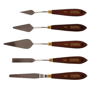 Set Of 5 Palette Knives