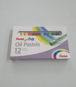 Pentel Arts 12 Oil Pastels