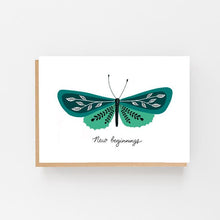 Load image into Gallery viewer, New Beginnings - Butterfly - Greeting Card

