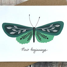 Load image into Gallery viewer, New Beginnings - Butterfly - Greeting Card
