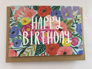 Happy Birthday - Floral Design