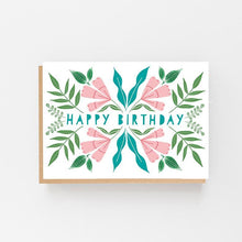 Load image into Gallery viewer, Happy Birthday - Floral Spring Design - Greeting Card
