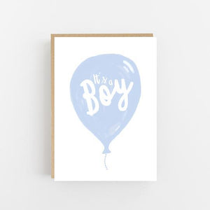 It's a Boy - Greeting Card